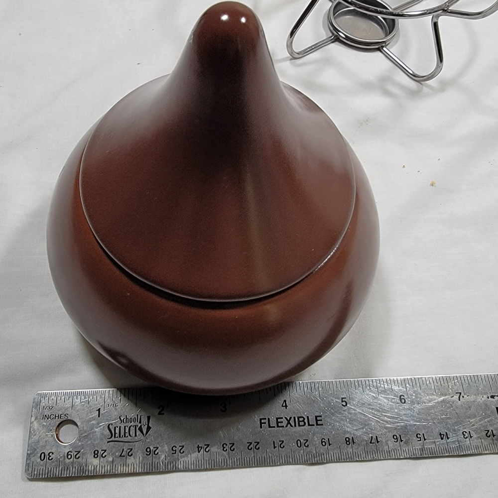 Hershey's Kisses Dessert Fondue Pot with Stand 2006 - Picture 3 of 5